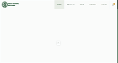 Desktop Screenshot of indoherbalpharma.com