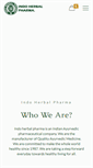 Mobile Screenshot of indoherbalpharma.com